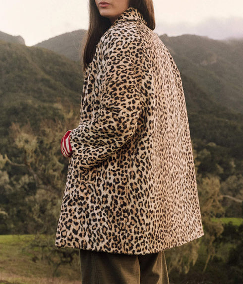 The Car Coat - Vintage Leopard